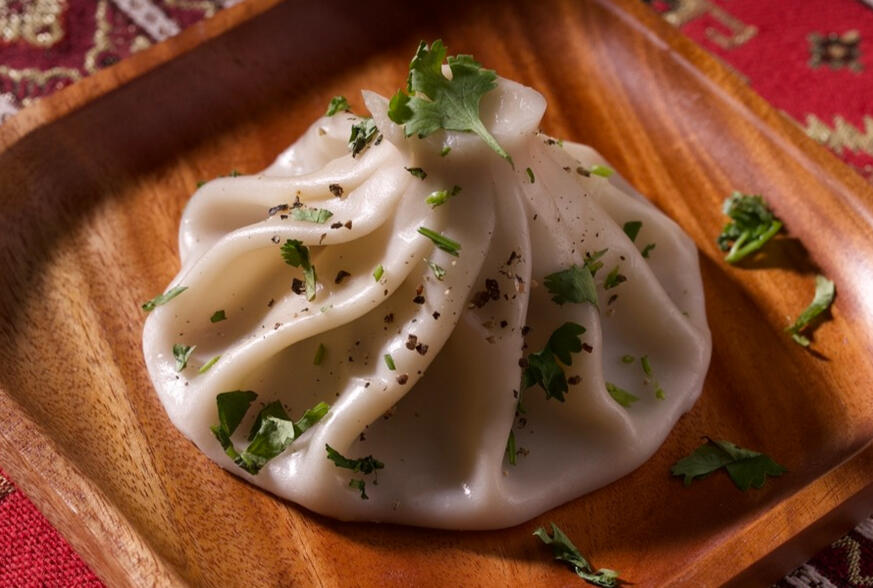 &#39;&#39;Khinkali&#39;&#39; ( Georgian type of big dumpling stuffed with meat )